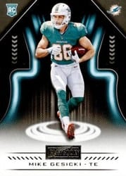 2018 Panini Playbook Base Set Mike Gesicki #145 card