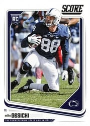 2018 Score Base Set Mike Gesicki #379 card
