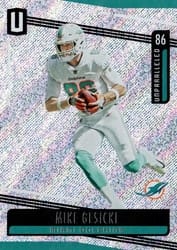 2019 Panini Unparalleled Base Set Mike Gesicki #22 card