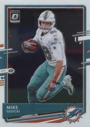 2020 Donruss Optic Base Set Mike Gesicki #61 card
