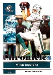 2021 Panini Chronicles Base Set Mike Gesicki #75 card