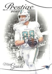 2023 Panini Prestige Base Set Mike Gesicki #199 card