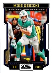 2023 Score Base Set Mike Gesicki #276 card