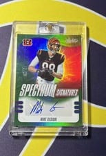 2025 Panini Absolute Spectrum Signatures Mike Gesicki #SPS-MGI card