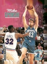 1992-93 SkyBox Base Set Mike Gminski #23 card