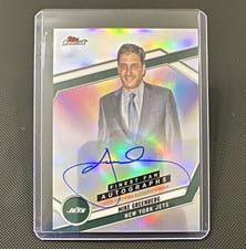 2025 Finest Finest Fan Autographs Mike Greenberg #FAN-MG card