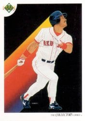1991 Upper Deck Base Set Mike Greenwell #43 card