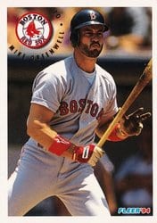 1994 Fleer Base Set Mike Greenwell #33 card