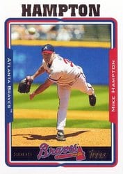 2005 Topps Base Set Mike Hampton #23 card