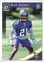 2018 Donruss Optic Base Set Mike Hughes #122 card