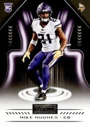 2018 Panini Playbook Base Set Mike Hughes #198 card