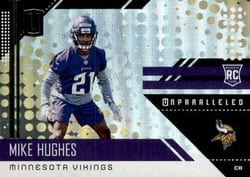 2018 Panini Unparalleled Base Set Mike Hughes #293 card