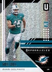 2018 Panini Unparalleled Base Set Mike Hull #118 card