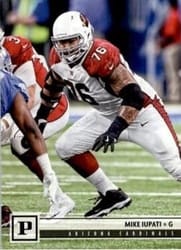 2018 Panini Base Set Mike Iupati #5 card