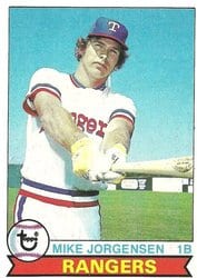 1979 Topps Base Set Mike Jorgensen #22 card