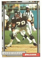 1992 Topps Base Set Mike Kenn #170 card