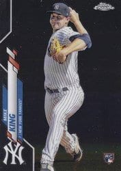 2020 Topps Chrome Update Base Set Mike King #U-33 card