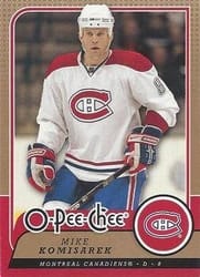 2008-09 O-Pee-Chee Base Set Mike Komisarek #247 card