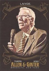 2021 Topps Allen & Ginter X Base Set Mike Lange #270 card