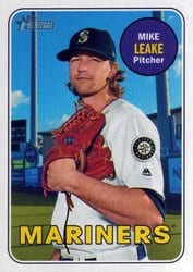 2018 Topps Heritage Base Set Mike Leake #429 card