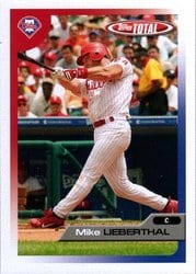 2005 Topps Total Base Set Mike Lieberthal #41 card