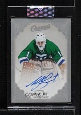 2023-24 Upper Deck Clear Cut Champs Autos Mike Liut #C-ML card