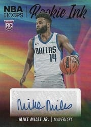 2023-24 Hoops Rookie Ink Mike Miles Jr. #RI-MMJ card