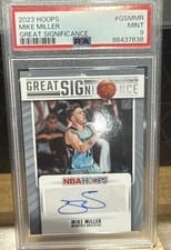 2023-24 Hoops Great SIGnificance Mike Miller #GS-MMR card