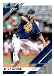 2019 Donruss Base Set Mike Minor #118 card