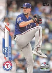 2020 Topps Base Set Mike Minor #684 card