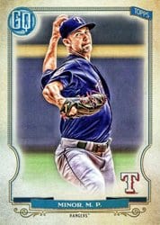 2020 Topps Gypsy Queen Base Set Mike Minor #160 card