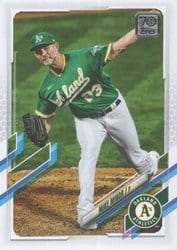 2021 Topps Base Set Mike Minor #329 card