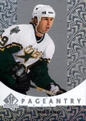 2022-23 SP Authentic Pageantry Mike Modano #P-57 card