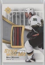 2022-23 Upper Deck Ultimate Collection Stick With Me Mike Modano #SWM-MM card