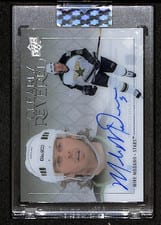 2023-24 Upper Deck Clear Cut Clearly Revered Autos Mike Modano #CR-MM card