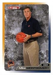 2005-06 Topps Total Base Set Mike Montgomery #377 card