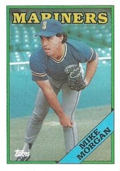 1988 Topps Base Set Mike Morgan #32 card