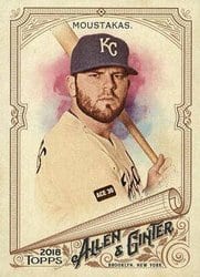 2018 Topps Allen & Ginter Base Set Mike Moustakas #89 card
