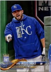 2018 Topps Base Set Mike Moustakas #173 card