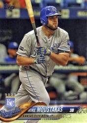 2018 Topps Base Set Mike Moustakas #173 card