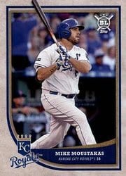2018 Topps Big League Base Set Mike Moustakas #275 card
