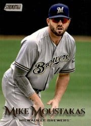 2019 Stadium Club Base Set Mike Moustakas #228 card