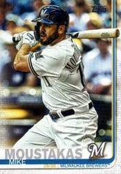 2019 Topps Update Base Set Mike Moustakas #US131 card