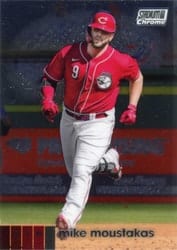 2020 Stadium Club Chrome Base Set Mike Moustakas #50 card