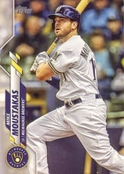2020 Topps Base Set Mike Moustakas #189 card