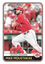 2020 Topps Big League Base Set Mike Moustakas #11 card