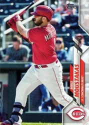 2020 Topps Update Base Set Mike Moustakas #U-6 card