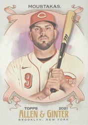 2021 Topps Allen & Ginter Base Set Mike Moustakas #37 card