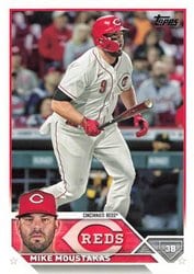 2023 Topps Base Set Mike Moustakas #539 card