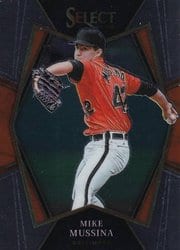 2022 Panini Select Base Set Mike Mussina #189 card